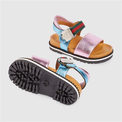 gucci sandals for toddlers|gucci kids sandals sale.